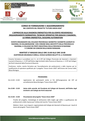Formazione per geometri laureati e architetti su diagnosi energetica e automazioni in edifici residenziali: interviene Smart Domotics su building automation Formazione per geometri laureati e architetti su diagnosi energetica e automazioni in edifici residenziali: interviene Smart Domotics su building automation