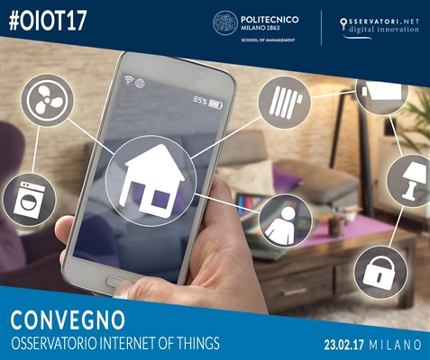 Politecnico Milano e Osservatori Digital Innovation presentano la ricerca sul settore IoT & Smart Home Politecnico Milano e Osservatori Digital Innovation presentano la ricerca sul settore IoT & Smart Home