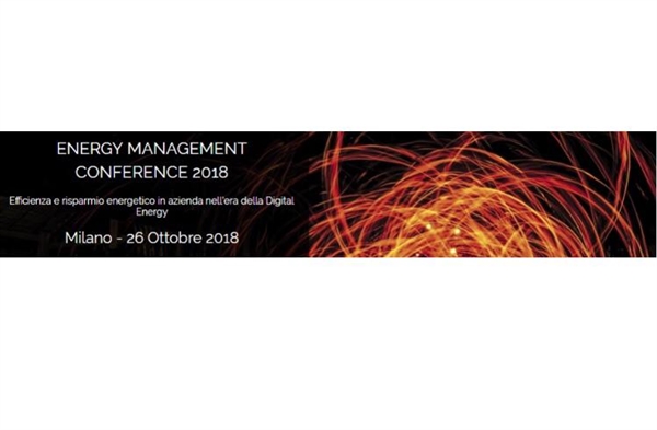 Smart Domotics all&#39;Energy Management Conference, Milano, 26 ottobre. 