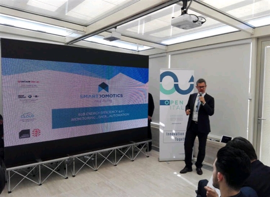 Roma 17 Aprile: Smart Domotics scelta da Elis , EY e Impact Hub Roma 17 Aprile: Smart Domotics scelta da Elis , EY e Impact Hub